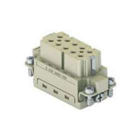 Insert femelle à sertir 10P+T 16A 250V gabarit 49.16|Ilme-IL1CDCF10