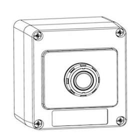 Unicode 2 - Poste de commande 1 fonction vide Aluminium|Atx Appleton-ATXU81W2A3