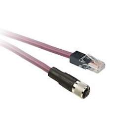 Lexium - câble CANopen - M12 femelle/RJ45 male - 10m|Schneider Electric-SCHVW3M94CAN45R10
