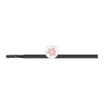 KAWEFLEX 7140 SK-TPE UL/CSAX 7G1,5 (AWG16) JZ, BLACK, ALLROUND|TKD Kabel-HPC1702900-RL500