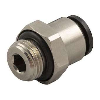 Raccord droit mâle cylindrique 4-m7|Aignep-AIG560204-M7