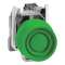 Harmony XB4 - bouton poussoir à impuls Atx - D22 - capuchon - vert - 1F - vis|Schneider Electric-SCHXB4BPS31EX