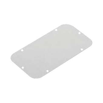 Spacial - plaque passe-câbles - pleine - pour coffret S3D HD - alu. - 140x80mm|Schneider Electric-SCHNSYTLAUHD