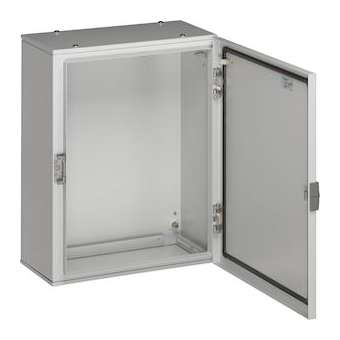 Coffret métallique orion plus étanche IP65 porte opaque h 650mm l 400mm p 200mm|Hager-HAGFL117A