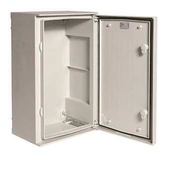 Coffret polyester Orion plus porte opaque étanche IP 66 h 500mm l 300mm p 200mm|Hager-HAGFL209B