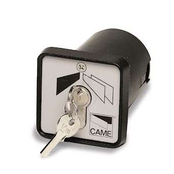 Sélecteur à clé à encastrer avec cylindre DIN|Came france-KAM001SET-I