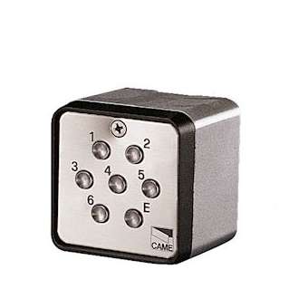 Clavier à code pour l'extérieur application apparente|Came france-KAM001S7000