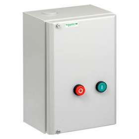 COFFRET DEMARREUR METALLIQUE 1S TESYS 40A BOBINE 380V AVEC BOUTONS|Schneider Electric-SCHLE1D40AQ7