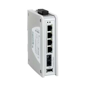ConneXium -Switch Eth non managé Premium -4 ports cuivre -1 port fibre monomode|Schneider Electric-SCHTCSESPU053F1CS0