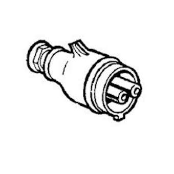 Fiche TBT sortie droite plastique Martin Lunel 2P IP44 16A 24V~|Legrand-LEG054713