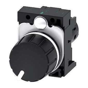 POTENTIOMETRE, NOIR|Siemens Industries et Infrastructures-SIE3SU1200-2PQ10-1AA0-ZY11