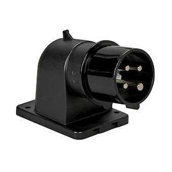 PratiKa - socle de connecteur industriel - 16 A - 3P+T - 480-500V CA - IP44|Schneider Electric-SCH81811