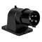 PratiKa - socle de connecteur industriel - 16 A - 3P+T - 480-500V CA - IP44|Schneider Electric-SCH81811
