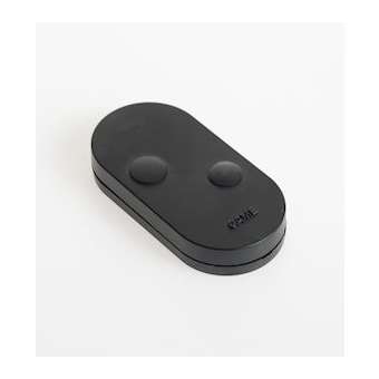 Transmetteur 2 canaux double fréquence code fixe noir|Came france-KAM806TS-0092