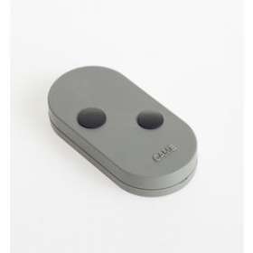 Transmetteur 2 canaux double fréquence code fixe gris|Came france-KAM806TS-0090