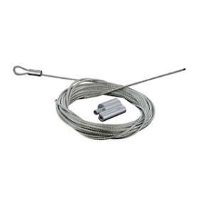 Kit 2m. filin boucle 1.5 mm + 1 verrou 'One Way'|Blm distribution-BLI620090