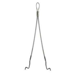 Accessoire Y N2 (45kg) brins 300mm embouts Crochet CT|Gripple-GPPY2AJ300CT