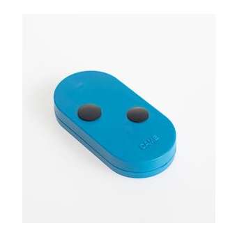 Transmetteur 2 canaux double fréquence code fixe bleu|Came france-KAM806TS-0091