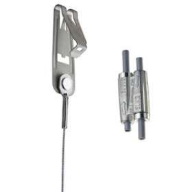 Système de suspension pour câble tendu horizontal. D1.5mm L2m (19.5kg)|nVent ERICO-ERI196831