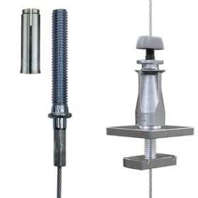UniGrip N2 (55kg) câble L2m embout Fileté M8 (EF8)|Gripple-GPPUGR22EF8