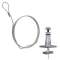 Système de suspension par câble UniGrip N°2 (55kg) câble L2 m embout Boucle