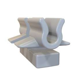 Sachet de 100 clips pour chemin de câbles en fils D4mm pour Fast Trak, Etrier G|Gripple-GPPCBC4100P