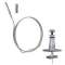 Kit clim de 4 suspensions pour cassette de climatisation L2m, ancrage béton