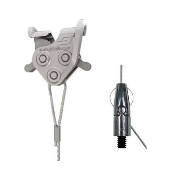 C-Clip Angel M6 N1 (15kg) câble longueur 1m pour CTI3|Gripple-GPPALSM611CC3