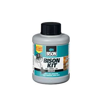 BISON KIT 400ml colle de contact base néoprène. avec pinceau. super forte|Griffon france-GF26300542