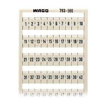 Marquage WMB Horizontal 1 à 50 (2x)|Wago contact-WAG793-566