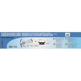 Kit antenne avec préamplificateur LTE-5G + alimentation|Evicom-EVCEKITAPR5G