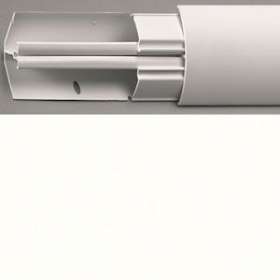 Moulure d'angle EK40040 H40mm l40mm L2500mm blanc paloma|Hager-HAGEK4004009010