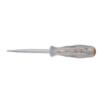 Tournevis plat testeur de tension 3,0 x 0,8 mm, longueur de la lame: 73mm|Klauke-KKEKL19073IS