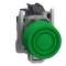 Harmony XB4 - bouton poussoir impuls Atx gaz - D22 - capuchon - vert - 1F - vis|Schneider Electric-SCHXB4BPS31GEX