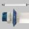 Luminaire tubulaire, 230V, IP54, classe I, 3 panneaux LED, 5m de câble,