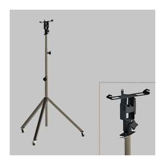 Kit: trépied téléscopique Standard, avec roues, avec adaptateurs pour 1x|Sonlux-OUX95-0108-0001
