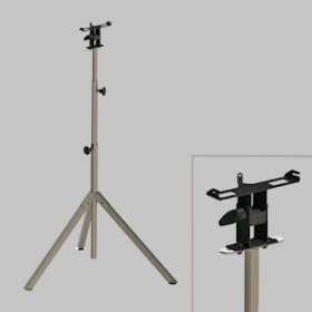 Kit: trépied téléscopique Standard, sans roues, avec adaptateurs pour 1x|Sonlux-OUX95-0105-0001