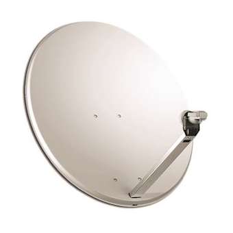 Kit parabole acier 80cm + LNB universel|Evicom-EVCSKIT80L