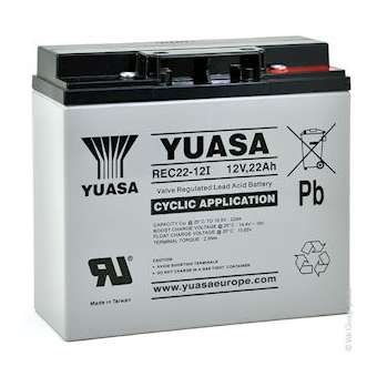 Batterie(s) Batterie plomb AGM YUASA REC22-12I 12V 22Ah M5-F|Enix energies-NXGAMP92143