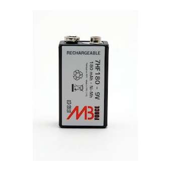 Accumulateur(s) Accus Nimh industriels 7HF180 Ready to use 9V 180mAh|Enix energies-NXGARH955876