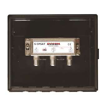 Coupleur de mât Terr./SAT extérieur|Evicom-EVCSCPSAT