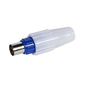 Fiche télévision coaxiale normalisée mâle D9,52mm|Legrand-LEG050009