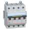 Disjoncteur DX³10000 16kA arrivée haute/départ bas vis 4P 63A courbe B - 4 mod