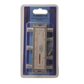 Répartiteur 5 - 2 400 MHz - 6 sorties sous blister|Evicom-EVCABS061PB