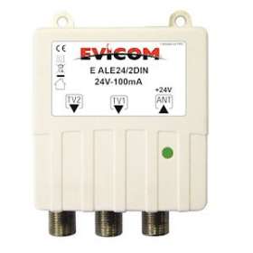 Alimentation 24 volts 2 sorties 100mA DIN|Evicom-EVCEALE242DIN