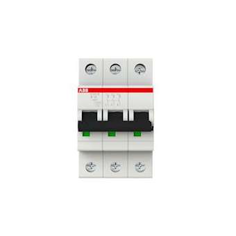 Disjoncteur S203M 3P 16A Courbe B Raccordement à vis - 15KA (3Modules)|ABB-ABB354313