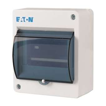 Coffret Mini IP30 1 rangée 5-mod. Avec borne N|Eaton industries-EONMINI-5-ST