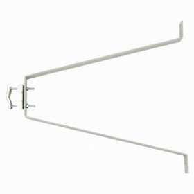 1 Paire fixations murales déport 46 cm sans contreplaque - Zinc bleu|Erard-EAD800872