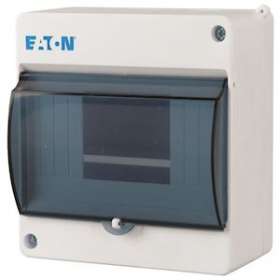 Coffret Mini IP30 1 rangée 6-mod. Avec bornes N/PE|Eaton industries-EONMINI-6-ST
