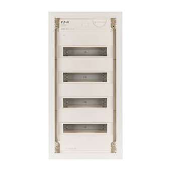 Coff.de distr.à encast.à 4 rangées 48 modules|Eaton industries-EONKLV-48UPS-F
